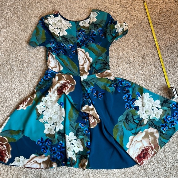 Anthropologie Corey Lynn Calter Paeonia Print Fit & Flare - Picture 12 of 14